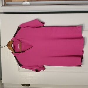 Bermuda Sands Hot Pink Golf Shirt - GUC - size M - K